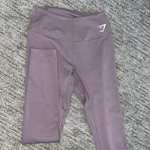 Gymshark training leggings in mauve